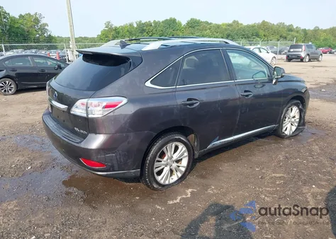 2010 Lexus Rx 450H z USA, uszkodzony, nr VIN JTJBC1BA0A2027942